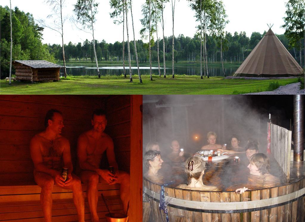 Vila Ratt O Roder Stugby & Konferens Djuras Exteriér fotografie